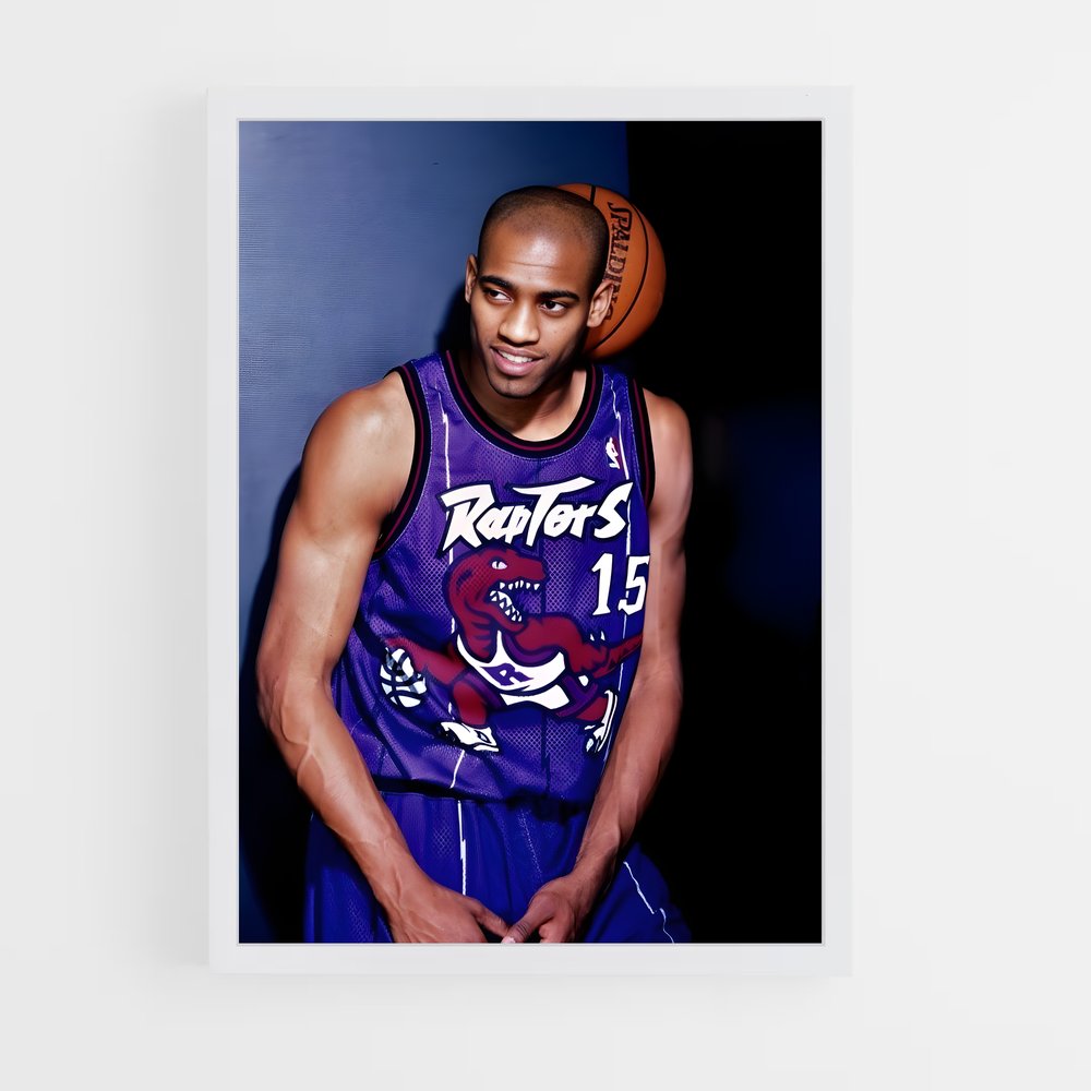 Poster Vince de carter – affiche Basketball (vue 3)